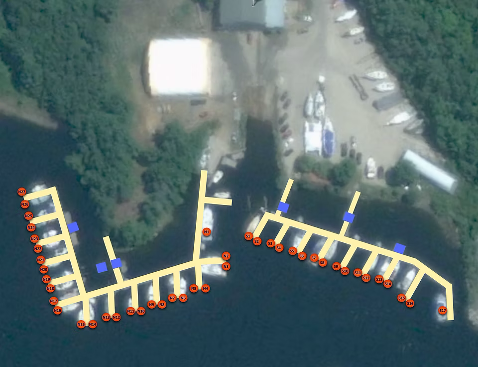 Dock Layout Map